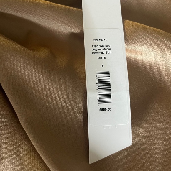 CUSHNIE SILK SKIRT size 6 NWT - Picture 4 of 6